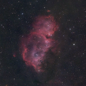 An example of an emission nebulae - the soul nebulae