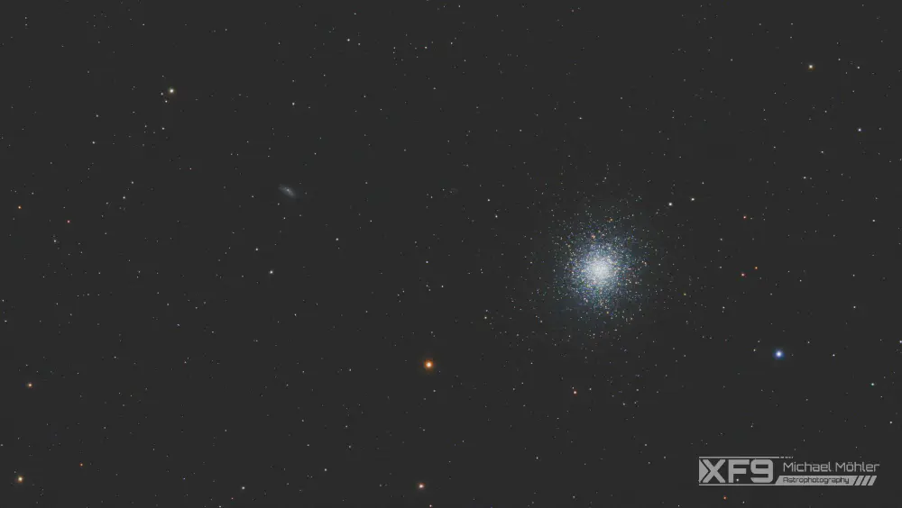 Globular Cluster M13 in the constellation of hercules.