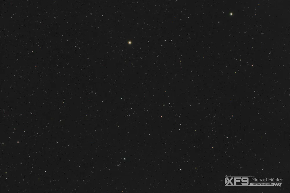 Star field around T CrB